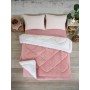 ETE HOMETEX ÇİFT KİŞİLİK LÜX WELSOFT YORGAN SETİ 195X215CM ALENA PUDRA 8696474231939
